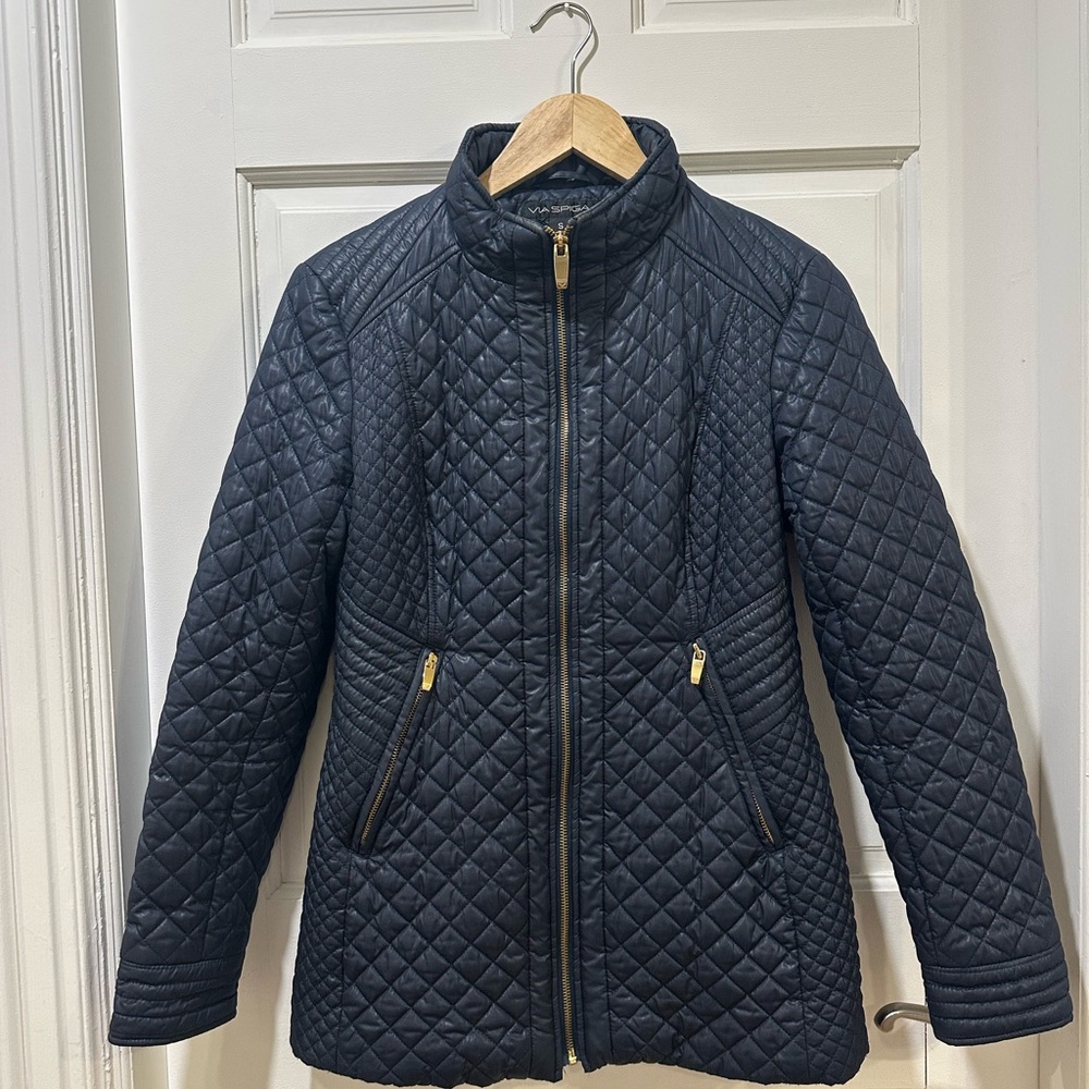 Quilted Black Jacket